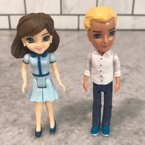 Little Tikes Place Doll House Mom and Dad 4" Family Pretend Play